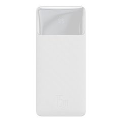 Зовнішній акумулятор (павербанк) Baseus Bipow Digital Display 30000mAh 15W White (PPDML-K02)