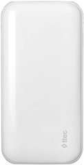 Зовнішній акумулятор (павербанк) TTEC ReCharger Ultra 30000mAh White (2BB190B) Global